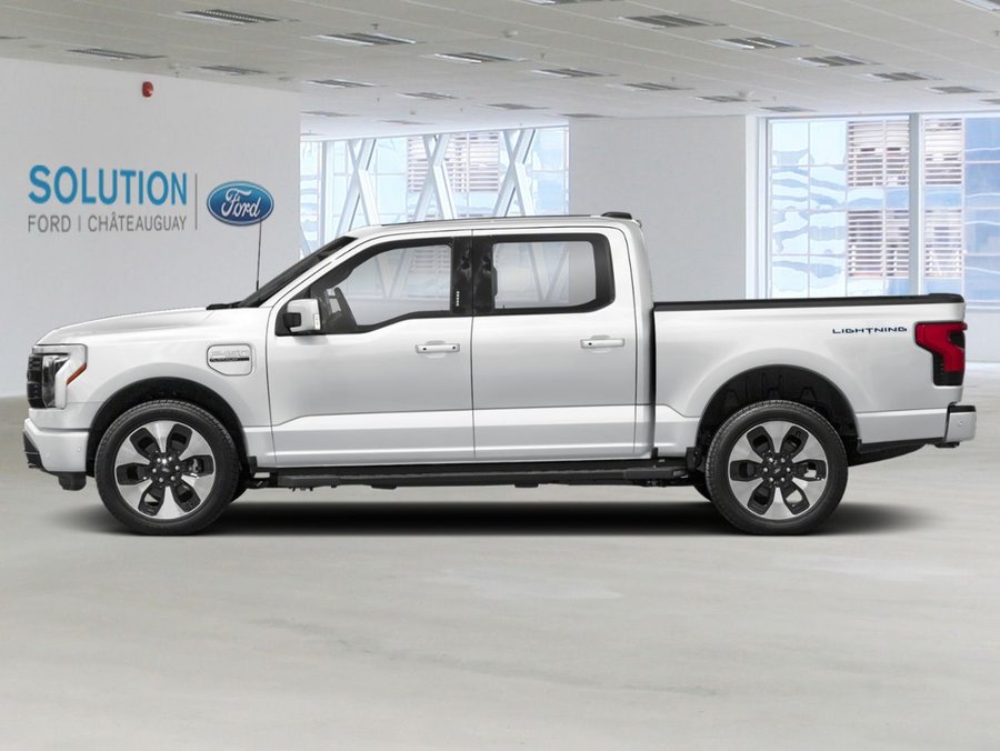 Ford F-150 Lightning 2025 Blanc sidéral métallisé