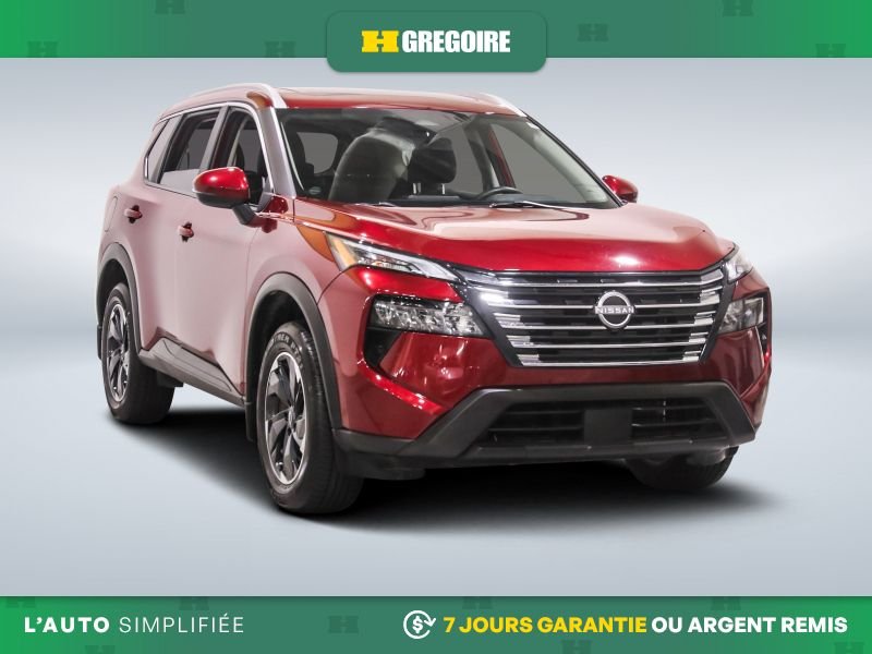 2024 Nissan Rogue SV Moonroof AWD AUTO A/C TOIT MAGS CAM RECUL BLEUT Red