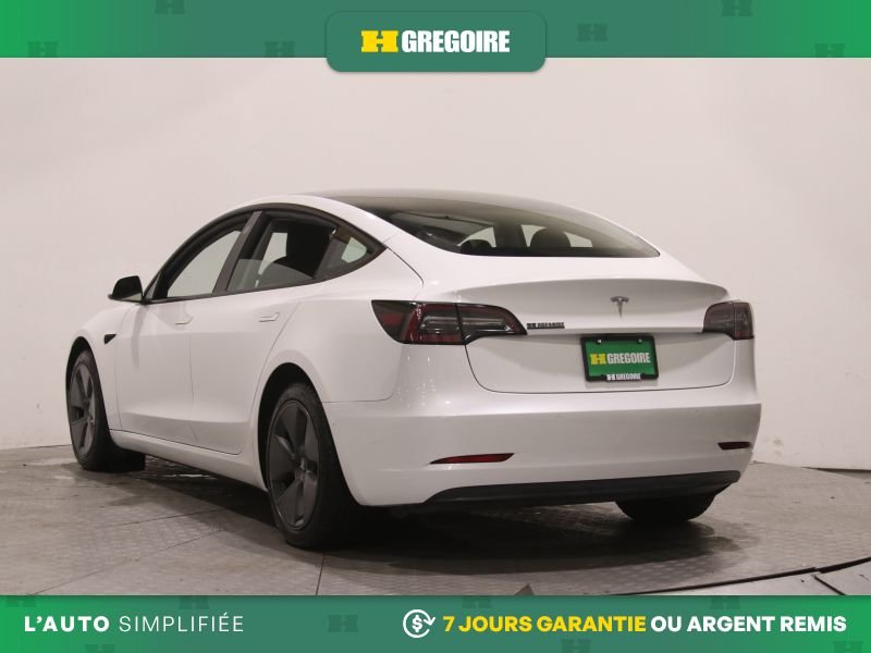 2021 Tesla Model 3 White Laval - photo #5