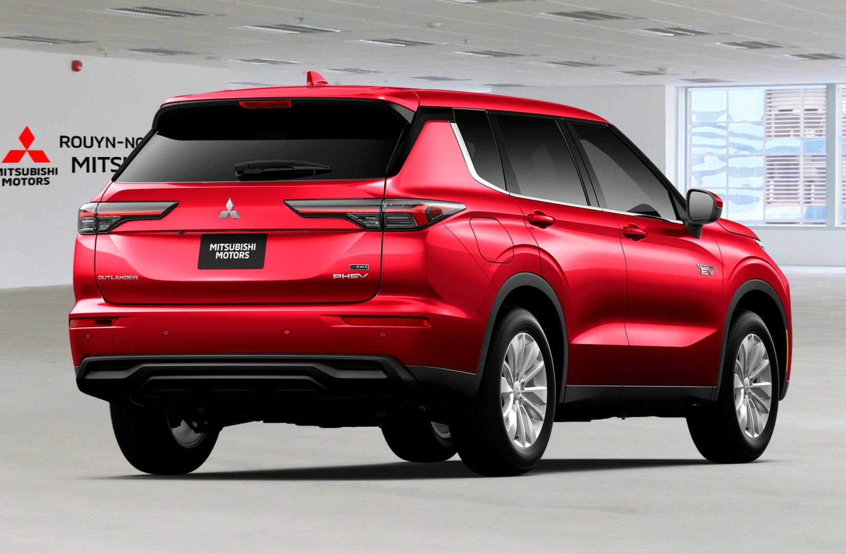 Mitsubishi Outlander PHEV ES S-AWC 2026 Fini taillé diamant Rouge de qualité supérieure Rouyn-Noranda - photo #1