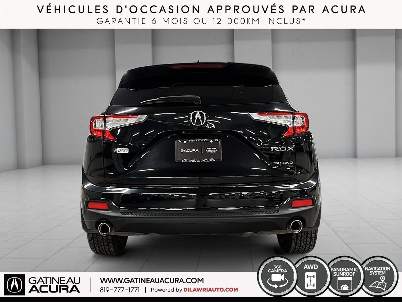 Acura RDX Platinum Élite SH-AWD 2020 Noir Gatineau - photo #15
