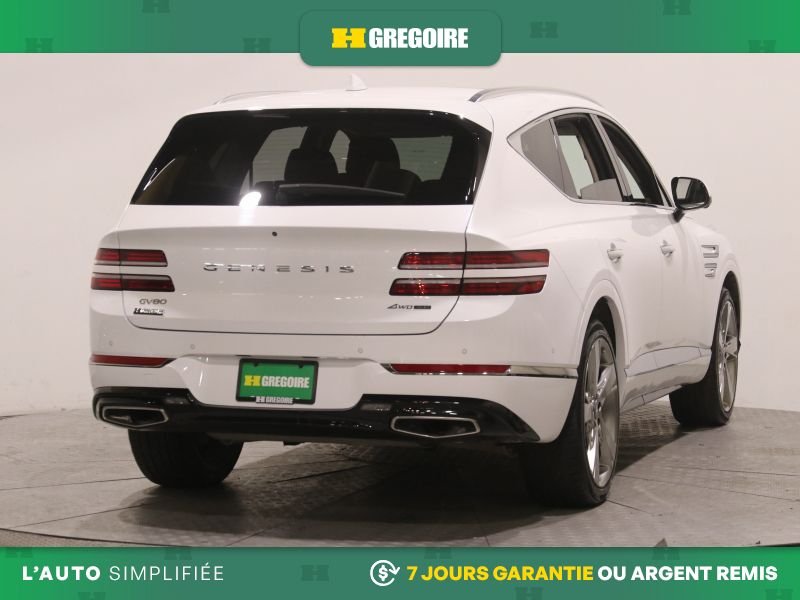 2021 Genesis GV80 White Saint-Eustache - photo #8
