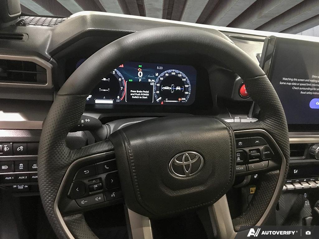 2025 Toyota Tacoma S2501100 | TRD Offroad Premium , former demo. Under 2000km White Edmonton - photo #13
