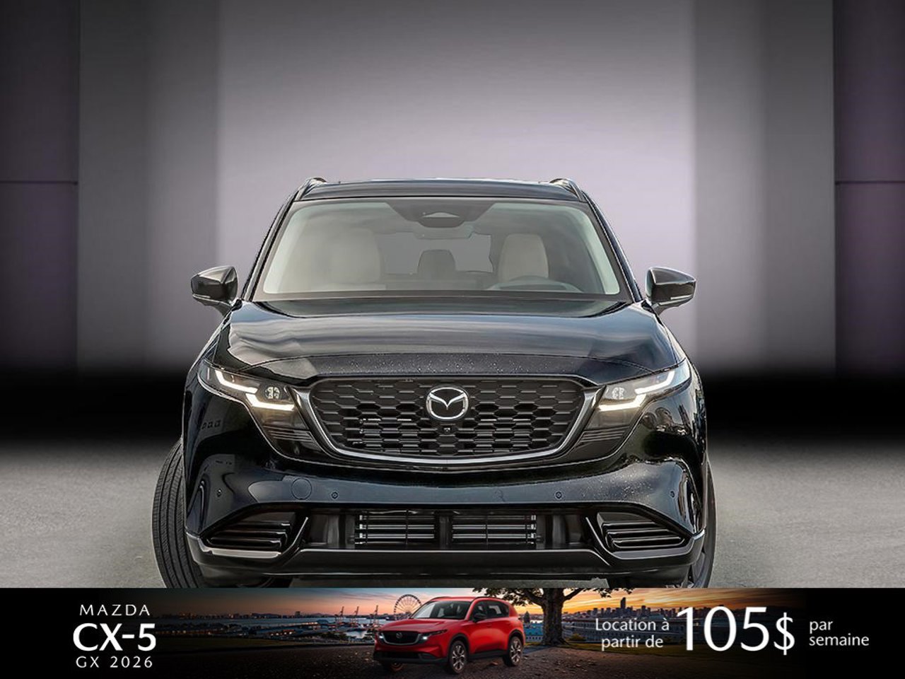2026 Mazda CX-5 JM3KMBHA2T0232794 Jet Black Mica Mirabel - photo #1