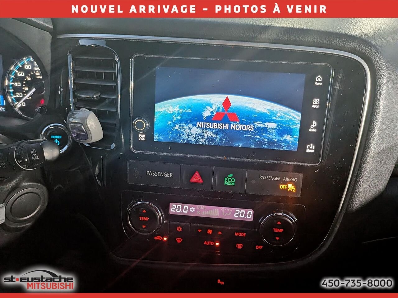 2018 Mitsubishi Outlander Plug-In Hybrid Silver Saint-Eustache - photo #3
