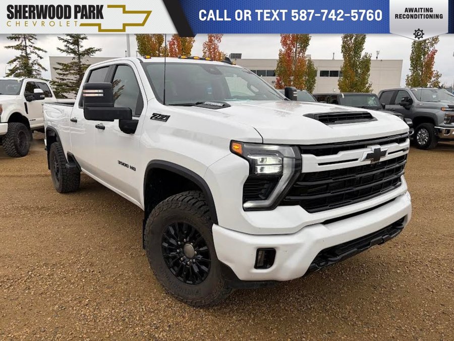 2024 Chevrolet Silverado 3500HD LT White