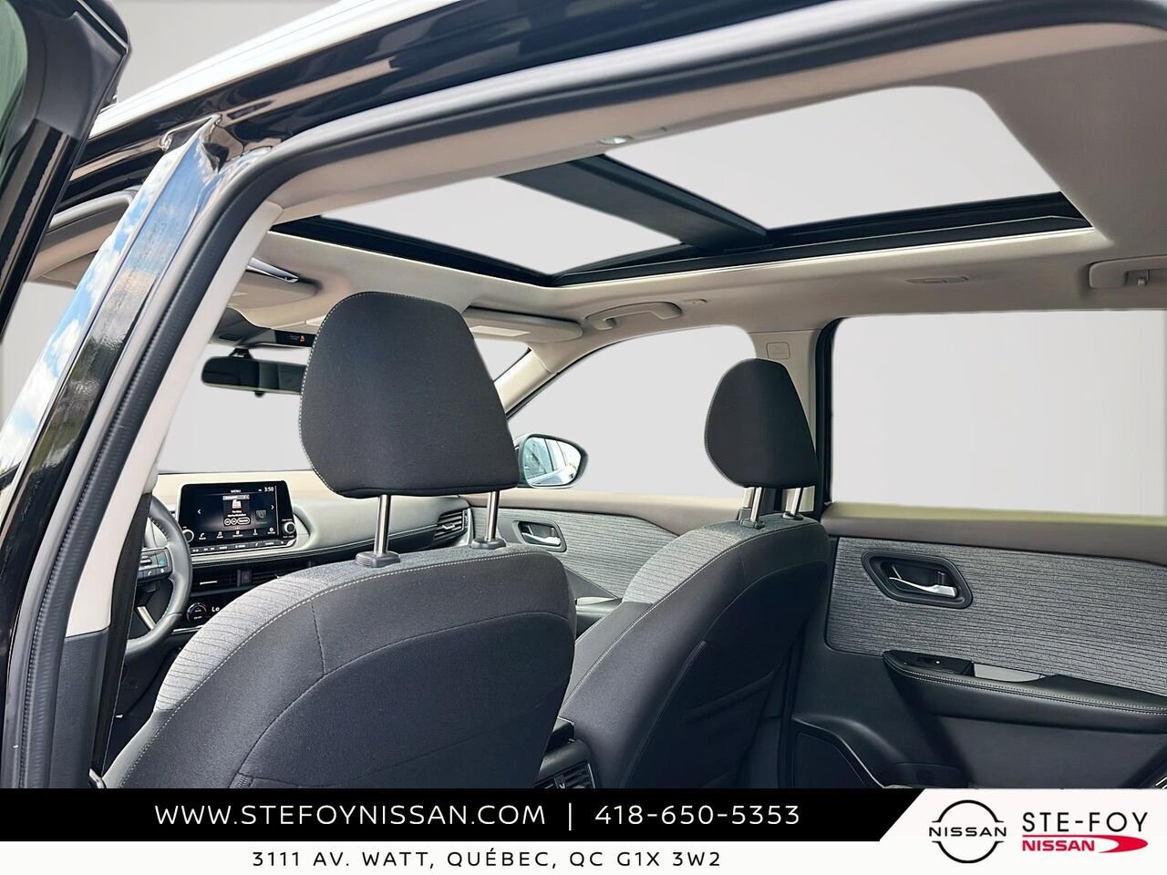 Nissan Rogue SV TOIT OUVRANT 2023 Noir Ste-Foy - photo #16
