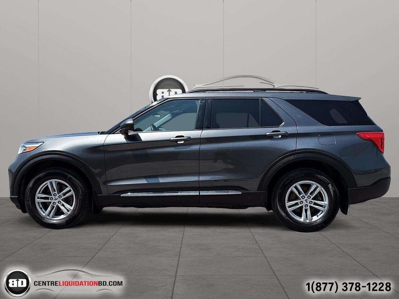 2020 Ford Explorer XLT AWD 7 PASSAGERS | BD0332 Grey Granby - photo #8