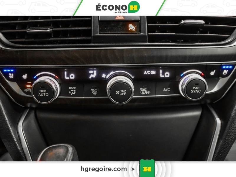 Honda Accord 820844 | Touring CUIR TOIT BLUETOOTH CAMÉRA MAGS 2018 Gris Laval - photo #19