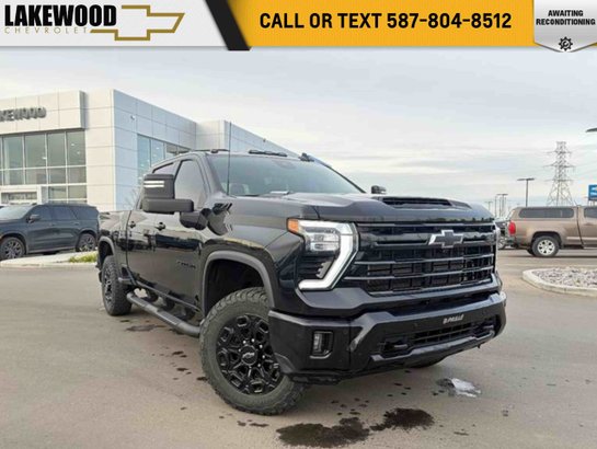 2024 Chevrolet Silverado 2500HD LTZ Plus Midnight Edition 6.6L Duramax Z71 | Power Sunroof Black