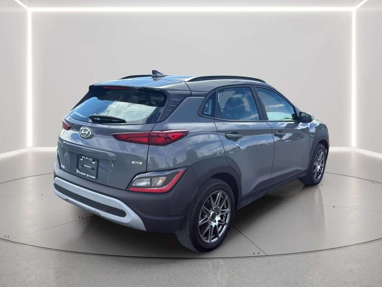Hyundai Kona 2.0L Preferred TI 2023 Gris Gatineau - photo #4