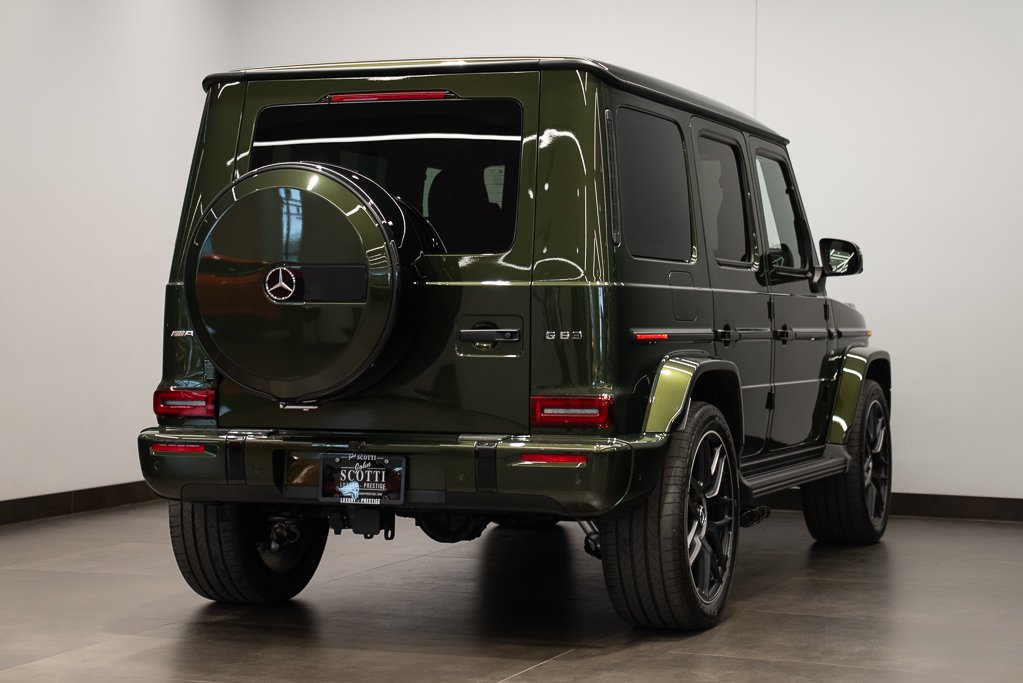 Mercedes-Benz Classe-G G 63 AMG 2027 Vert Kirkland - photo #3