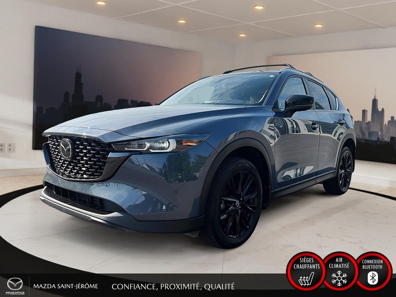 2022 Mazda CX-5 Grey Ste-Agathe des Monts - photo #0