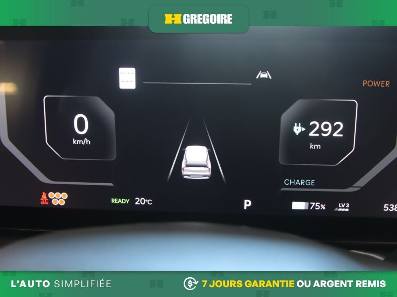 Kia EV9 822631 | Light AUTO A/C MAGS CUIR NAV CAM RECUL BLUETOOTH 2024 Blanc Laval - photo #10