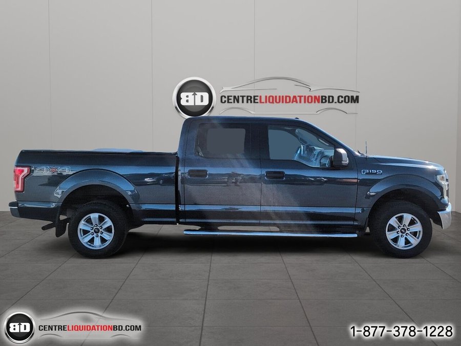 Ford F-150 SuperCrew 4RM 157 po XLT 2016 Bleu
