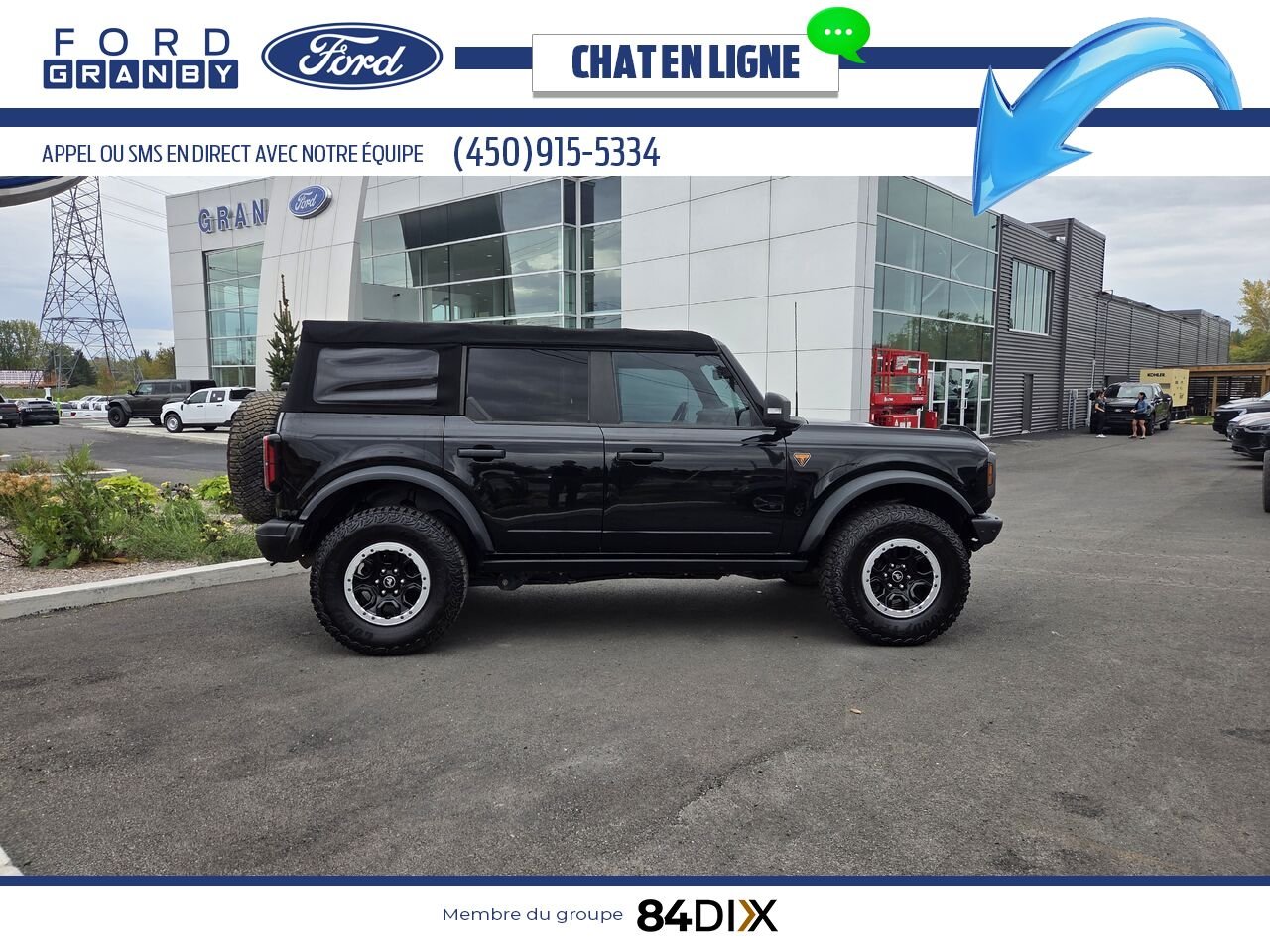 2021 Ford Bronco Black Granby - photo #7