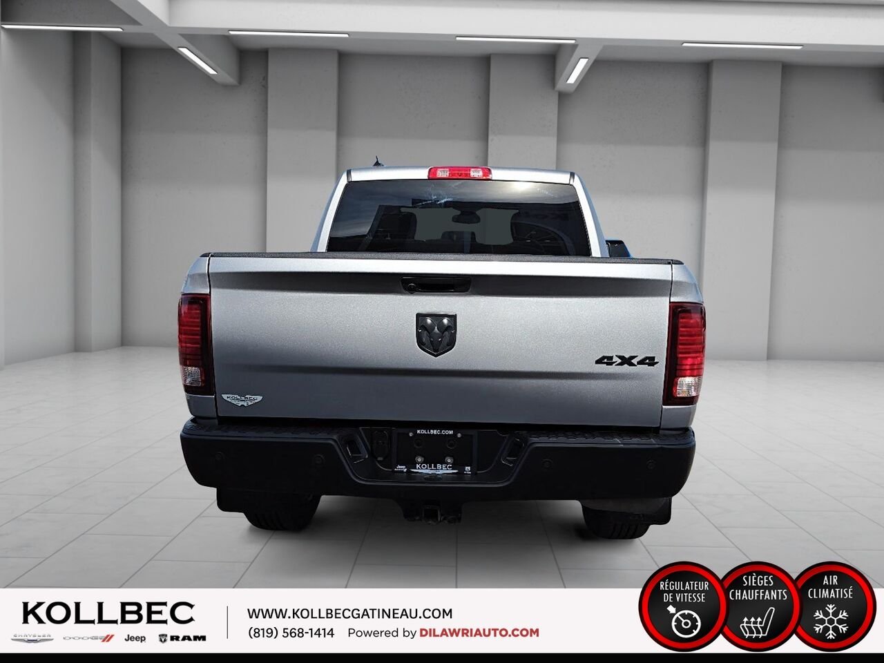 RAM 1500 CLASSIC Warlock CrewCab 4x4 2024 Argent Ottawa & Gatineau - photo #15