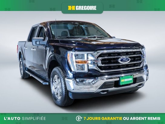 2021 Ford F150 XLT 4X4 AUTO AC GR ELECT MAGS CAMERA RECUL BLUETOO Blue