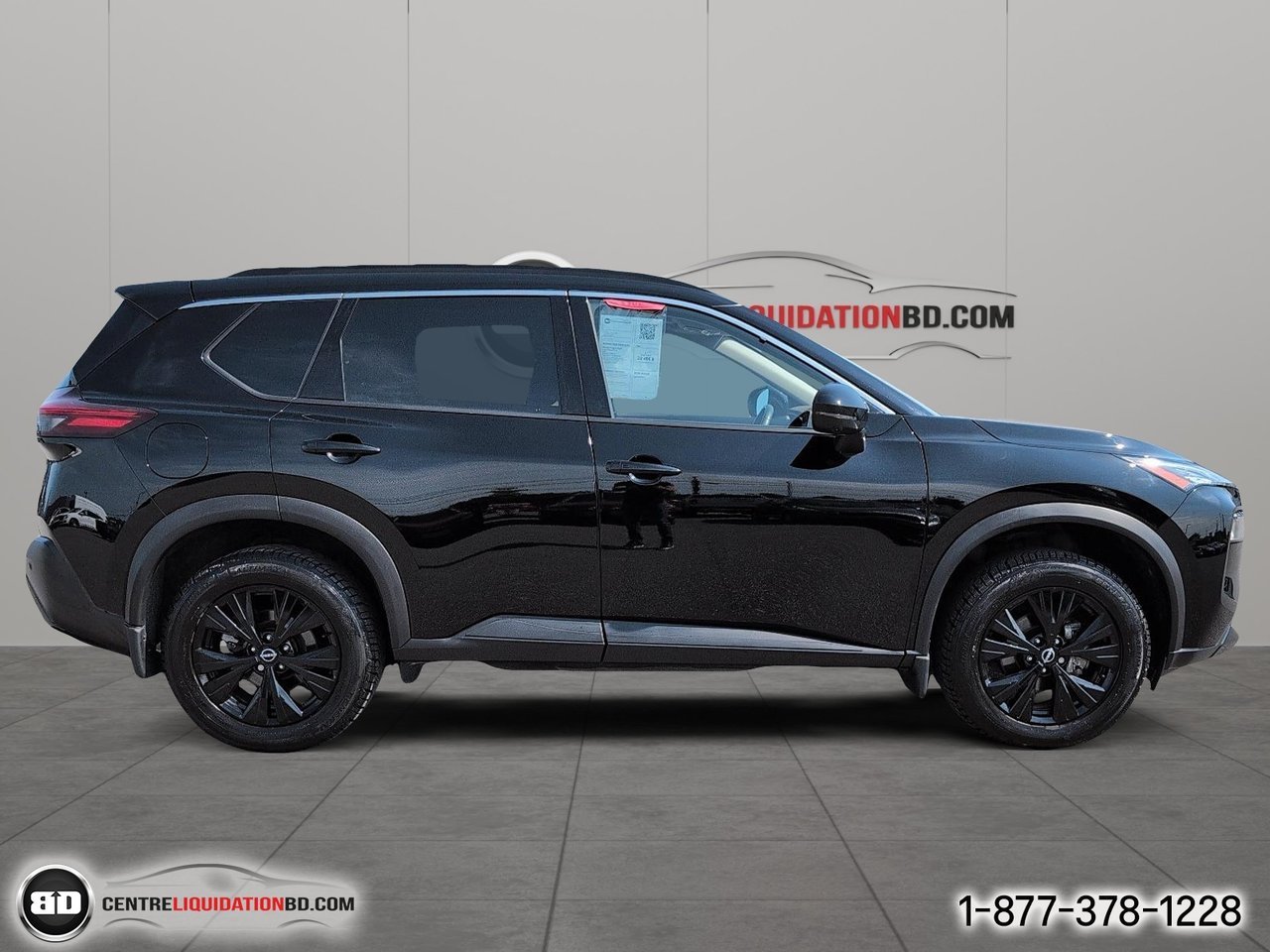 Nissan Rogue SV Édition de minuit TI | A8711 2023 Noir Granby - photo #3