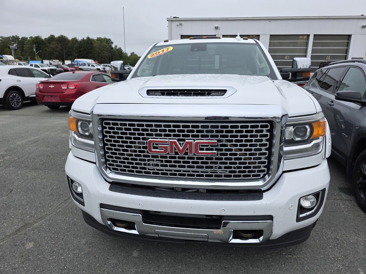 GMC Sierra 2500HD Denali 2017 Blanc Rouyn-Noranda - photo #7