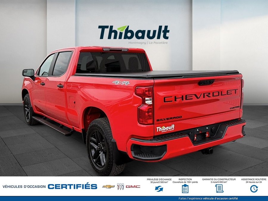 CHEVROLET SILVERADO Custom cabine multiplace 4RM 157 po 2023 Rouge