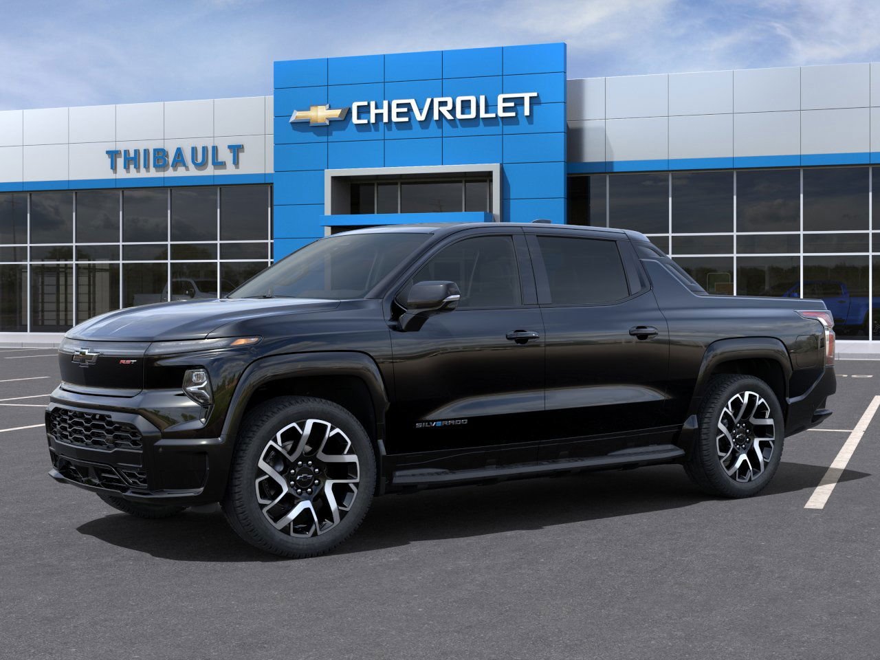 Chevrolet Silverado EV RST à autonomie prolongée 2025 Noir Saint-Eustache - photo #1
