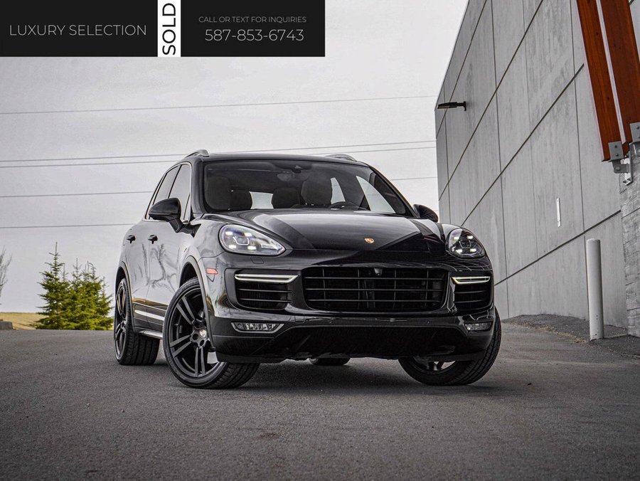 2016 Porsche Cayenne 2016 Black