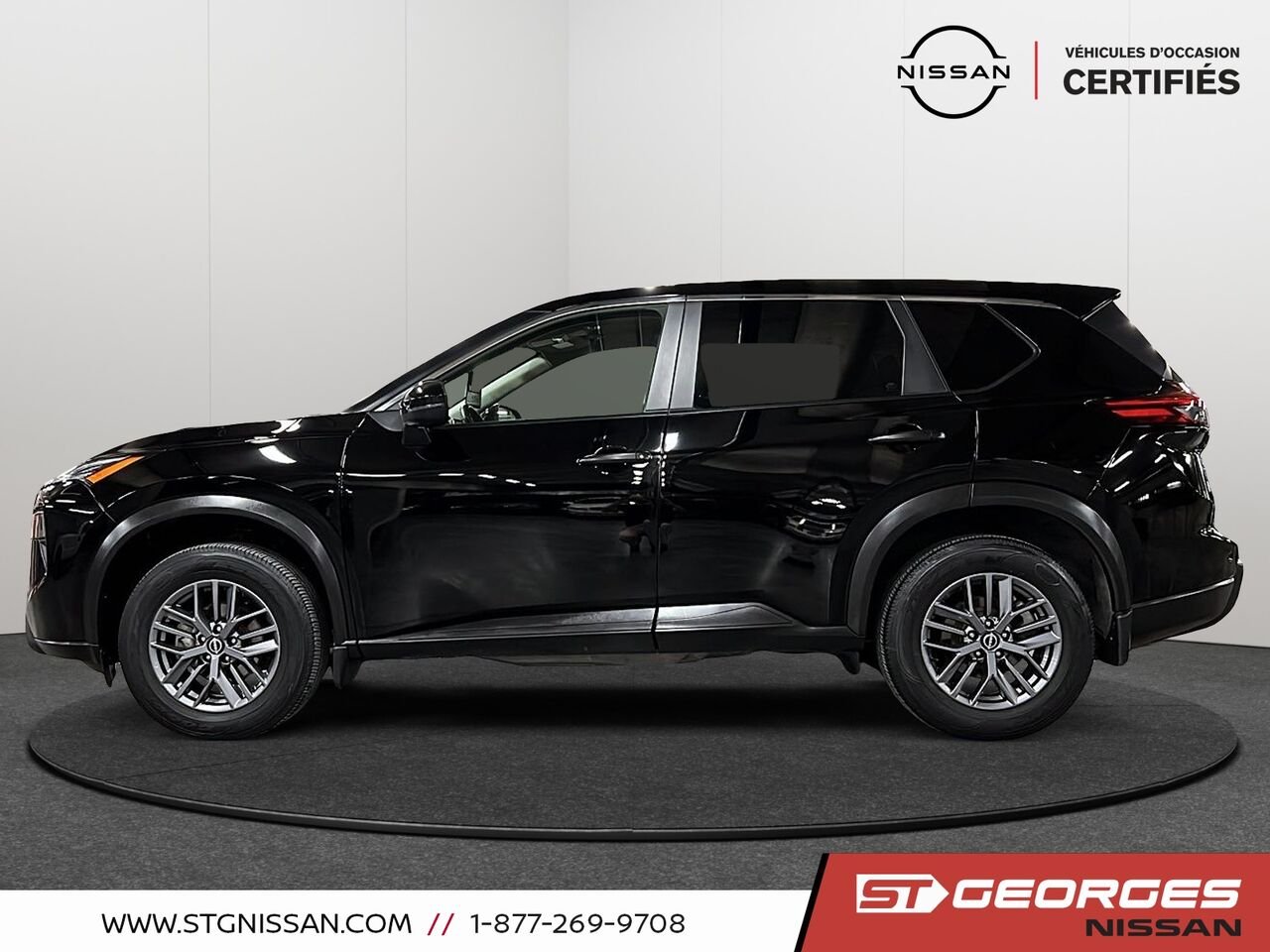 Nissan Rogue 2024 Noir Saint-Georges - photo #4