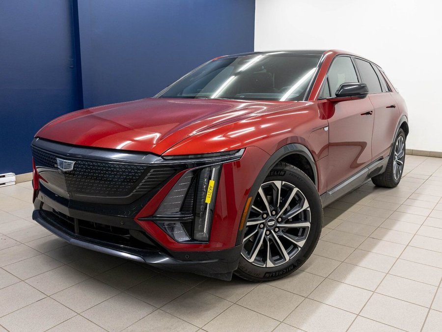 Cadillac LYRIQ SPORT 1 AWD *TOIT* ÉCRAN 33 PO HAYON ELEC REG ADAP 2024 Rouge