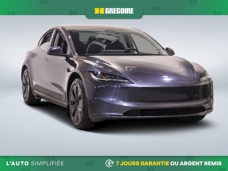 Tesla Model 3 RWD AUTO A/C CUIR TOIT NAV MAGS CAM RECUL BLEUTOO 2024 Gris