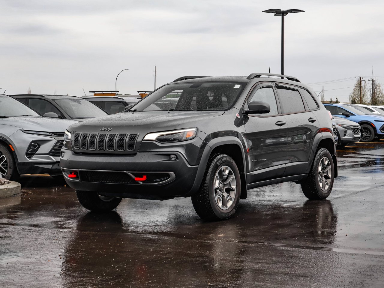 2020 Jeep Cherokee Trailhawk 4x4 Grey Sherwood Park - photo #3