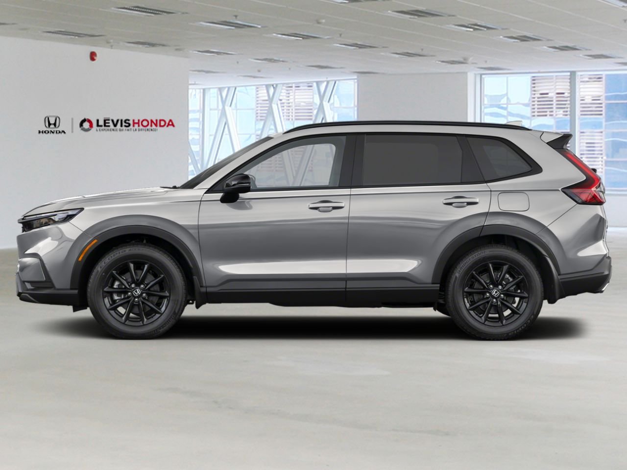 2027 HONDA CR-V Hybrid Sport AWD Solar Reflection Silver Metallic Lévis - photo #2