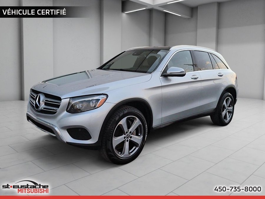 Mercedes-Benz GLC GLC 300 VUS 4Matic-CUIR-TOIT PANORAMIQUE-SIÈGES CHAUFFANTS 2019 Argent