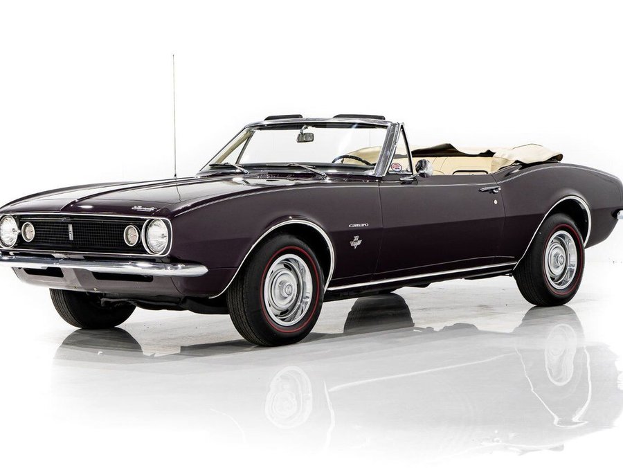 Chevrolet Camaro 1967 1967 mauve