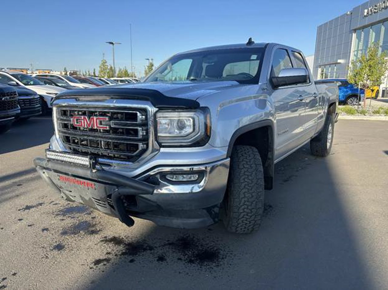2018 GMC Sierra 1500 4WD Double Cab 143.5 SLE Grey Sherwood Park - photo #2