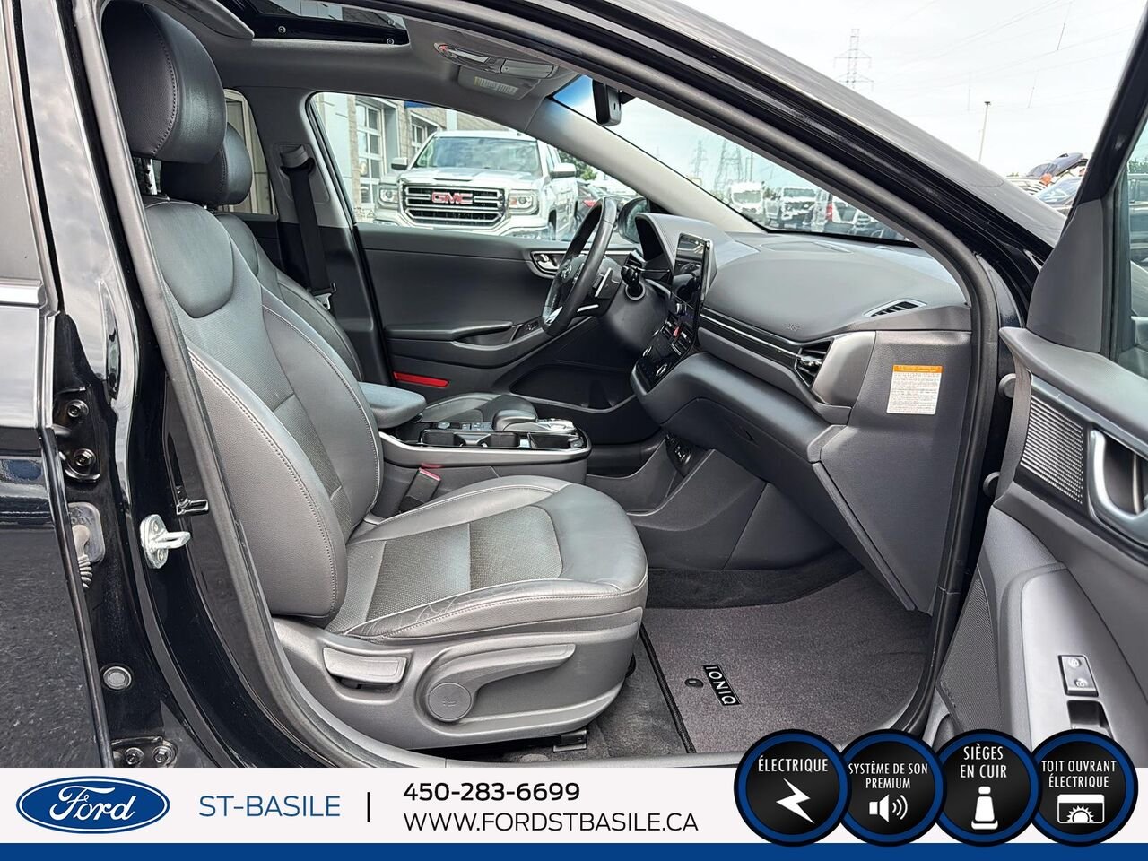 HYUNDAI Ioniq électrique 2020 Noir Saint-Basile-le-Grand - photo #12
