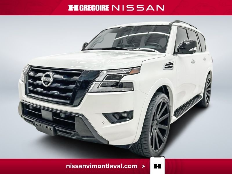 2023 Nissan Armada White Saint-Eustache - photo #2