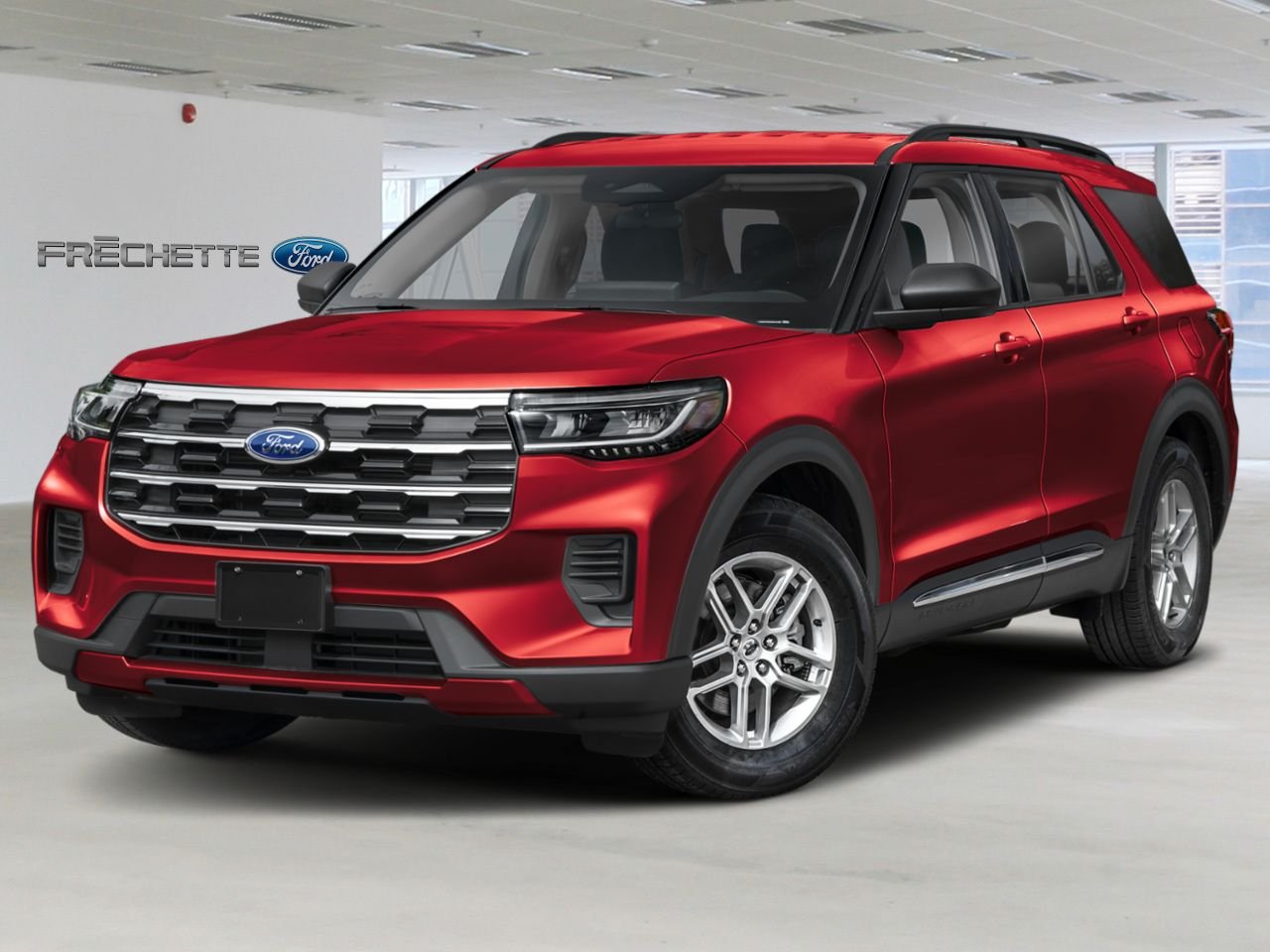 Ford Explorer 2027 Rouge rubis métallisé teinté verni Montmagny - photo #0