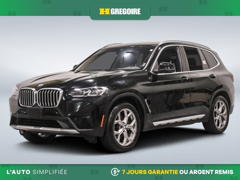 BMW X3 2022 Noir Laval - photo #2