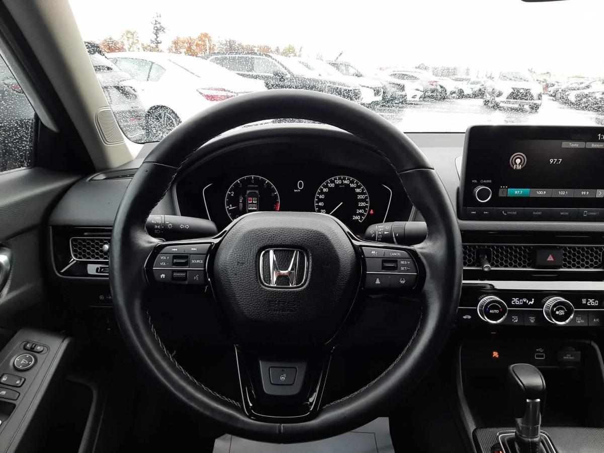 2023 Honda Civic White  - photo #10