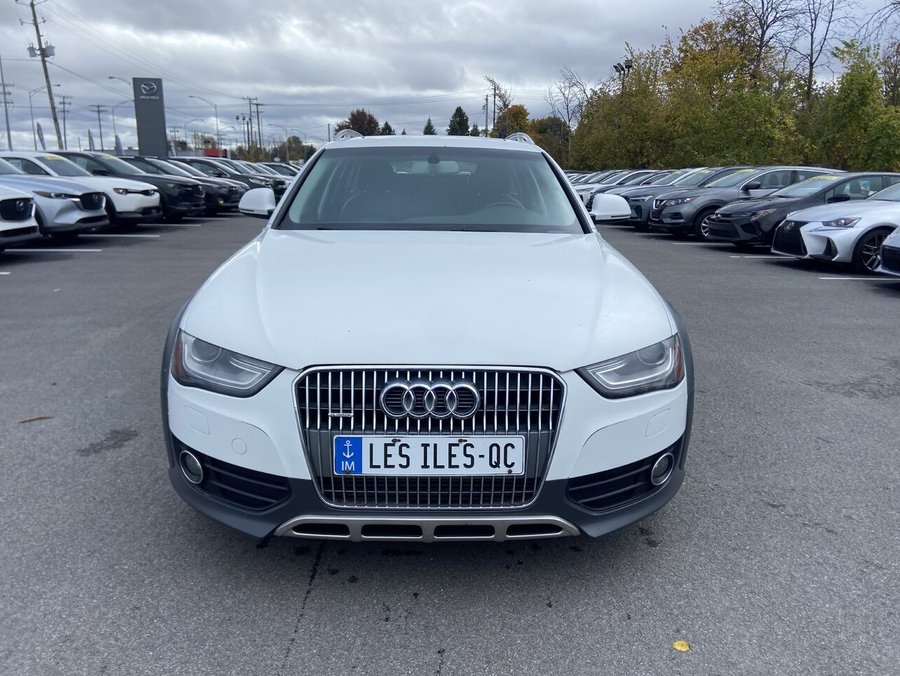 Audi A4 allroad KOMFORT | CUIR | TOIT OUVRANT | AWD | GARANTIE 1 AN INCLUSE | *579-888-9954* TEXTOS* 2014 Blanc