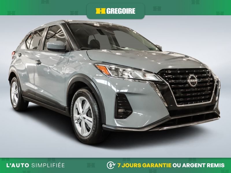 Nissan Kicks S APPLE CAREPLAY AR CLIMATISER A PARTIR 2.99% 2024 Gris