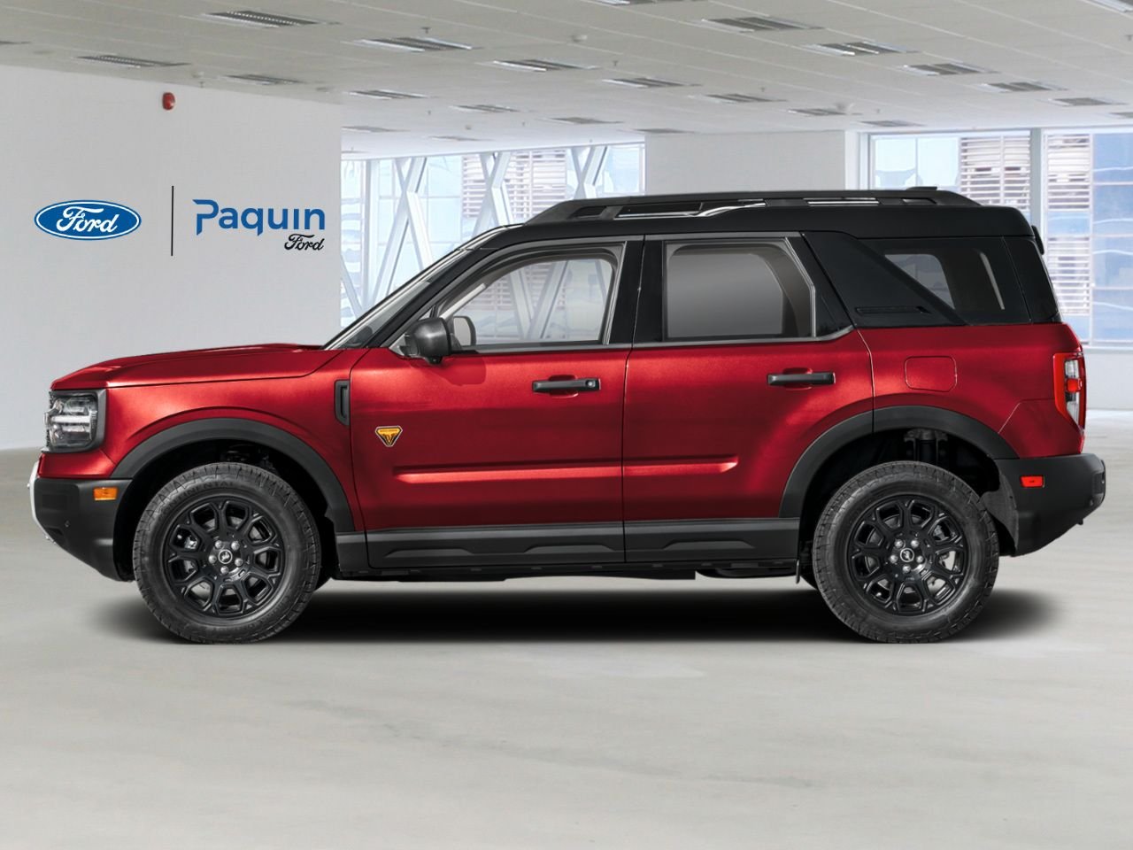 2026 Ford Bronco Sport Ruby Red Metallic Tinted Clearcoat Rouyn-Noranda - photo #1