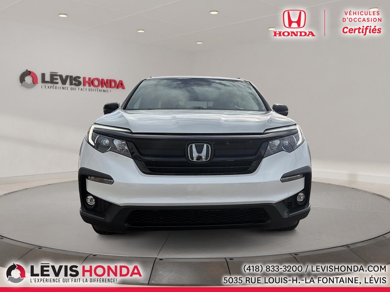 Honda Pilot TrailSport TI 2022 Blanc Lévis - photo #1