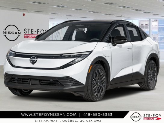 2026 NISSAN LEAF 2026 Everest White Pearl Tricoat/Black