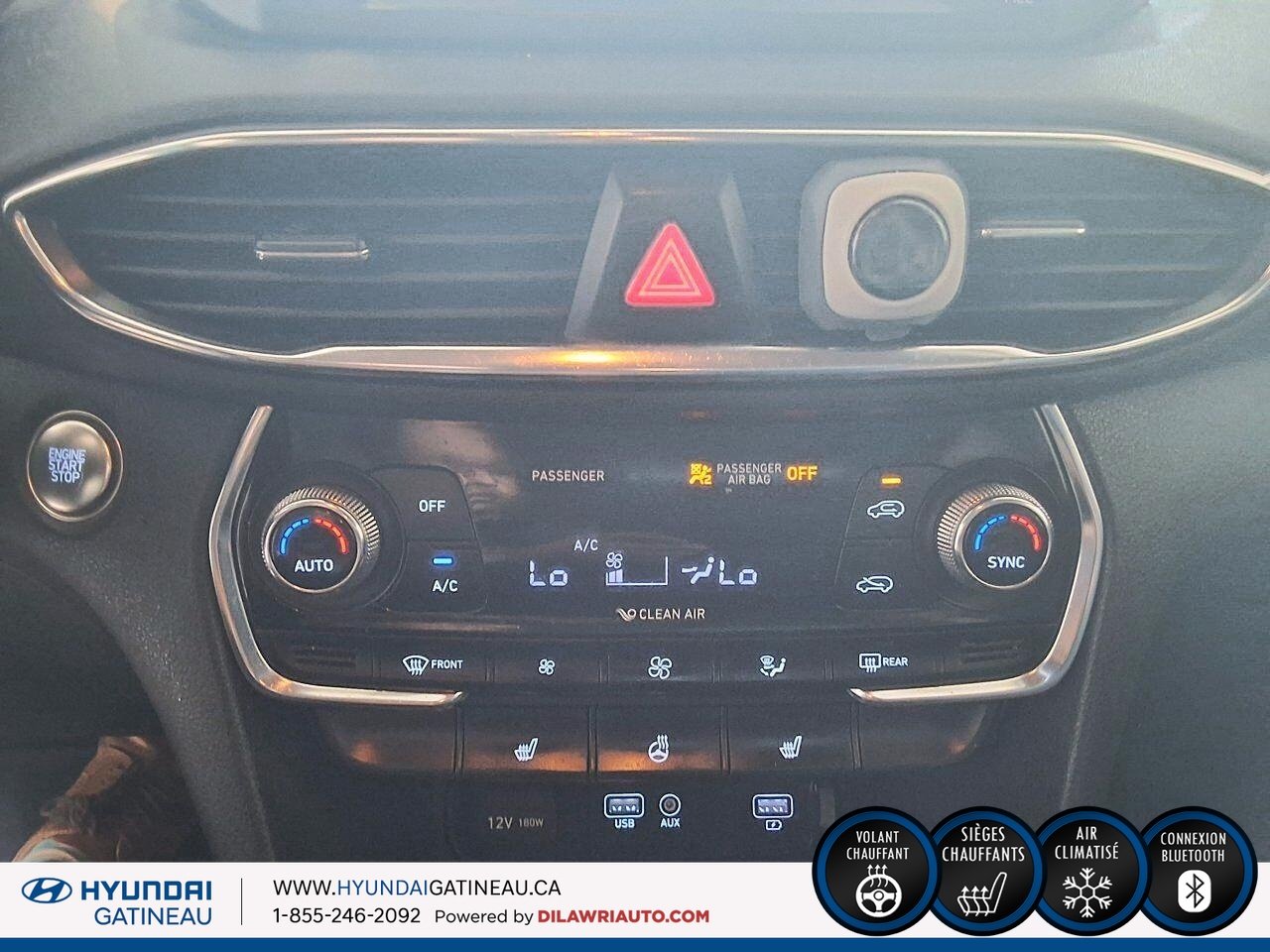 2019 HYUNDAI SANTA FE S Black Gatineau - photo #13