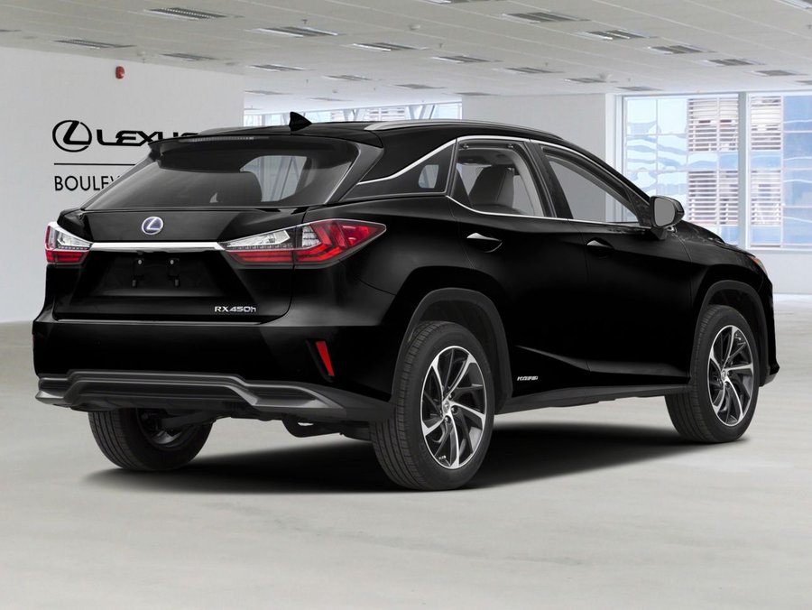 Lexus RX 450h Hybride 4 portes à traction intégrale 2017 Noir