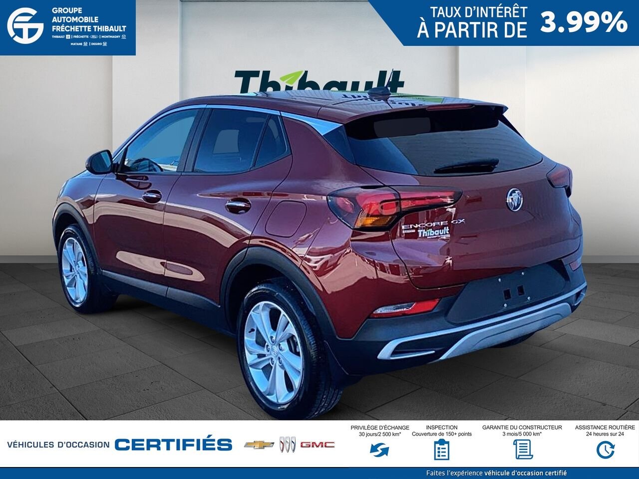 BUICK ENCORE GX Privilégiée 4 portes TI 2023 Rouge Montmagny - photo #3
