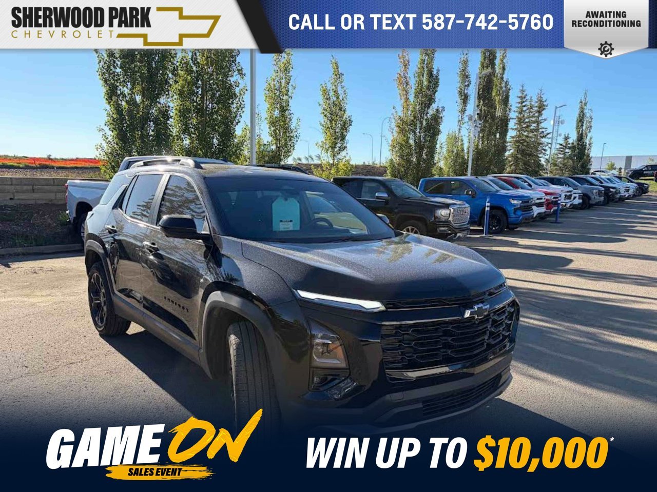 2025 Chevrolet Equinox AWD 4dr LT w/2LT Black Sherwood Park - photo #0