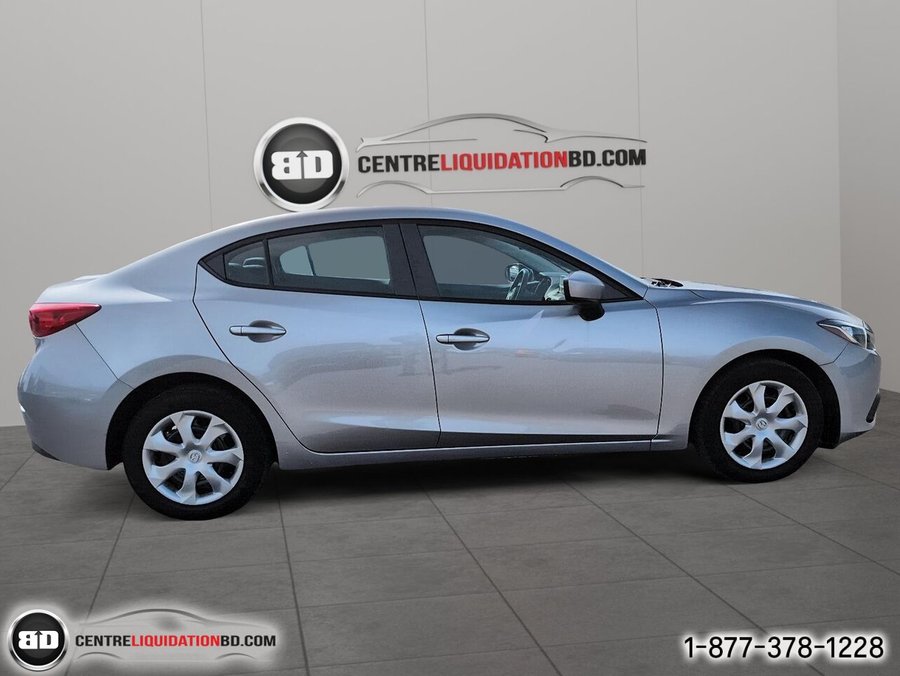 2016 Mazda Mazda3 Berline 4 portes, boîte manuelle, GX Silver